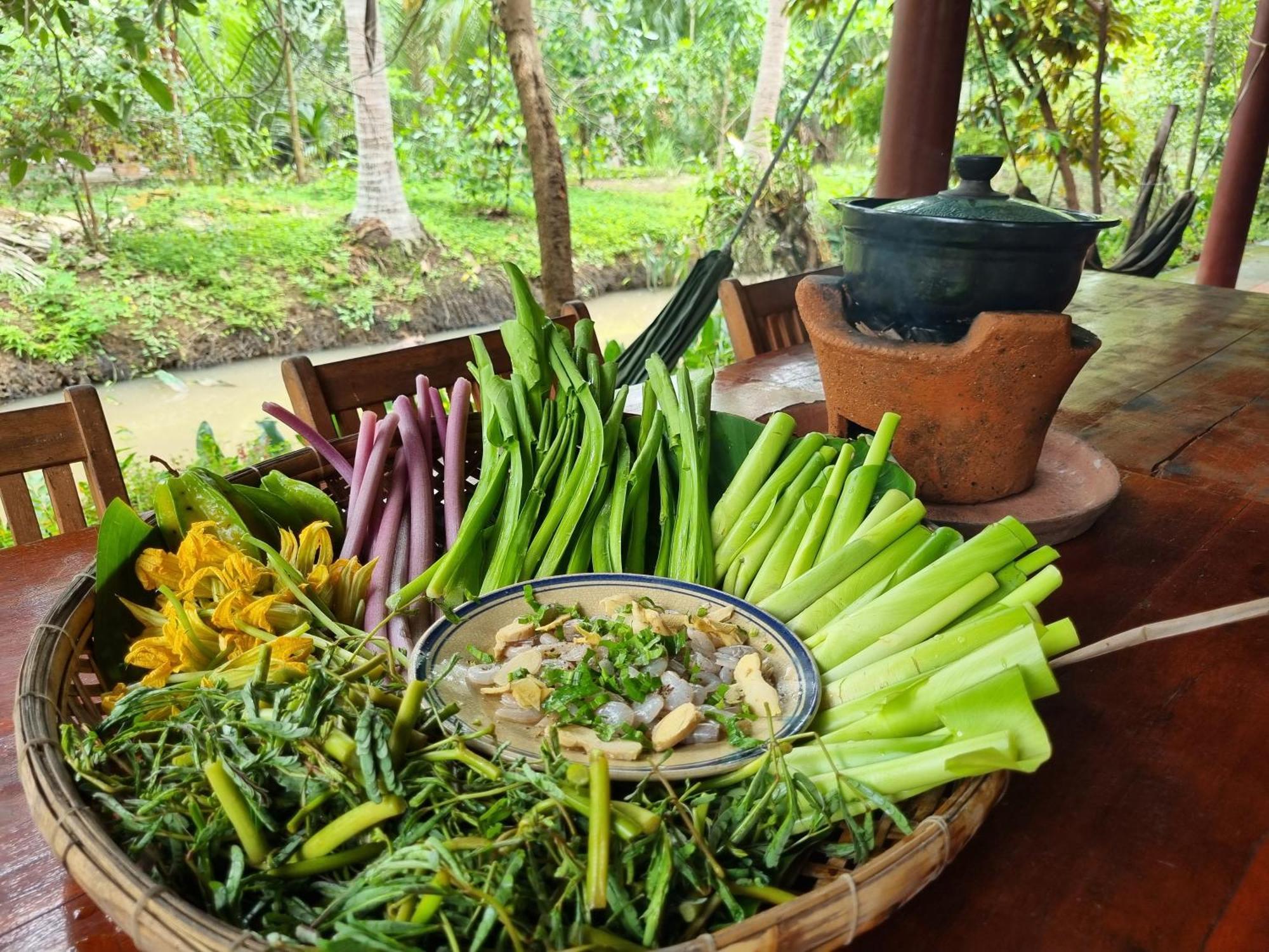 Ba Danh Homestay & Kitchen - Ben Tre Mekong Dış mekan fotoğraf