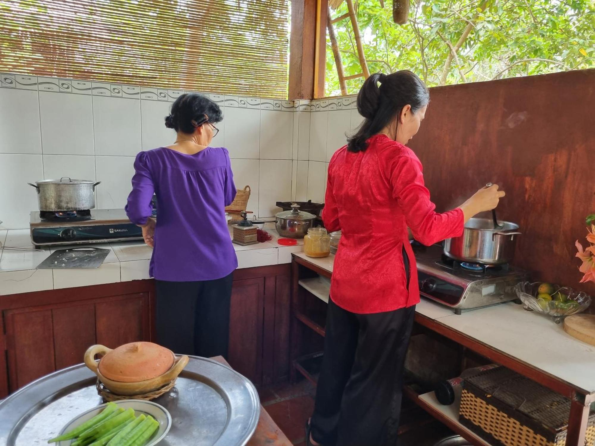 Ba Danh Homestay & Kitchen - Ben Tre Mekong Dış mekan fotoğraf